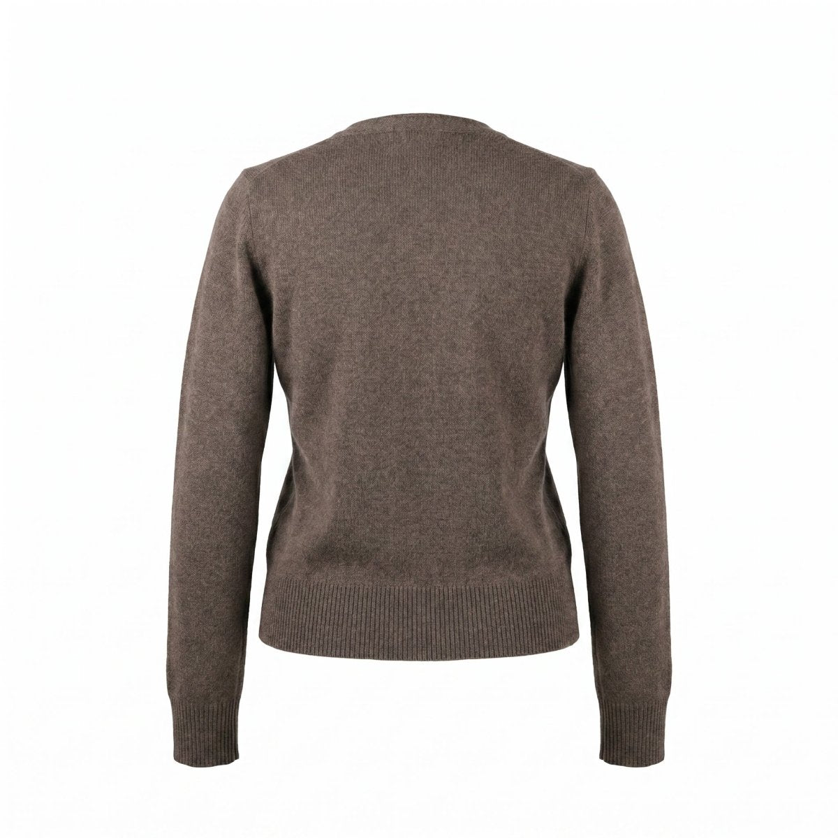 Dunedin Cashmere Woman's 100% Cashmere V Neck Cardigan - Olive - Heritage Of Scotland - XS