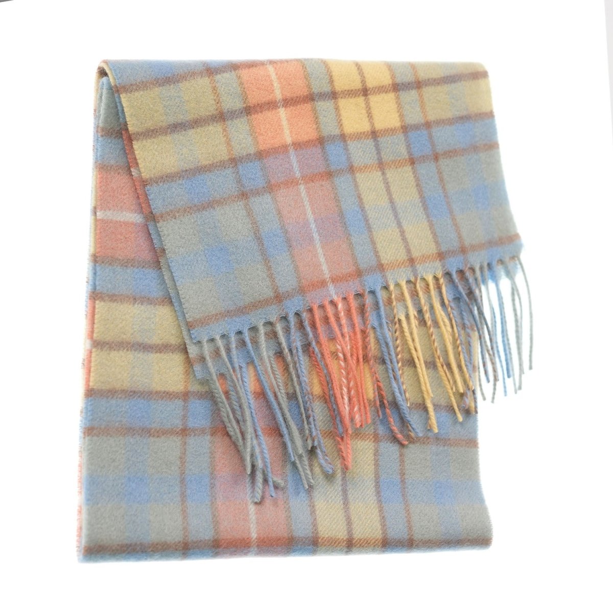 Edinburgh 100% Lambswool Scarf – Premium Soft Wool Wrap - Buchanan Ancient - Heritage Of Scotland -