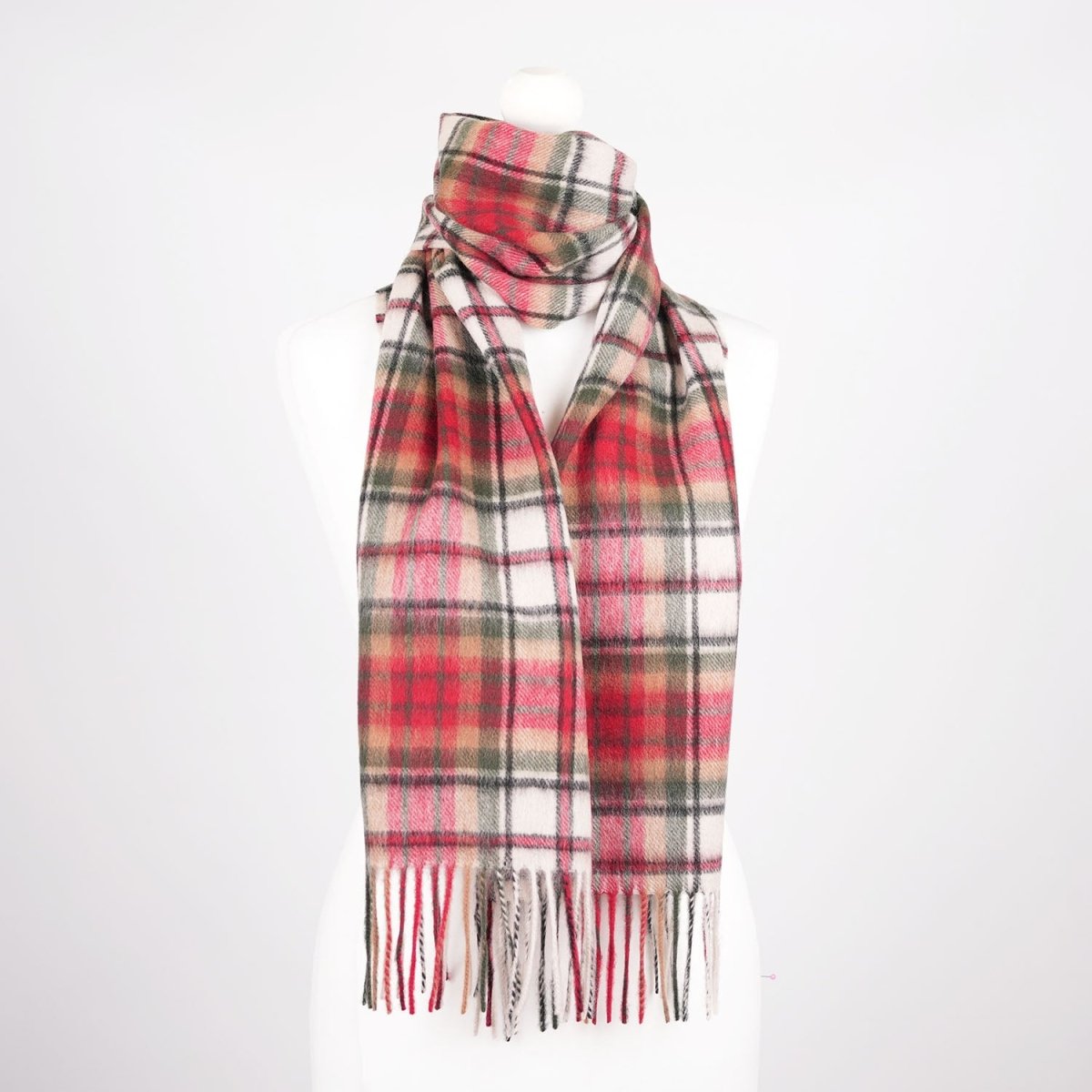 Edinburgh 100% Lambswool Scarf - Premium Soft Wool Wrap - Macduff Dress - Heritage Of Scotland -