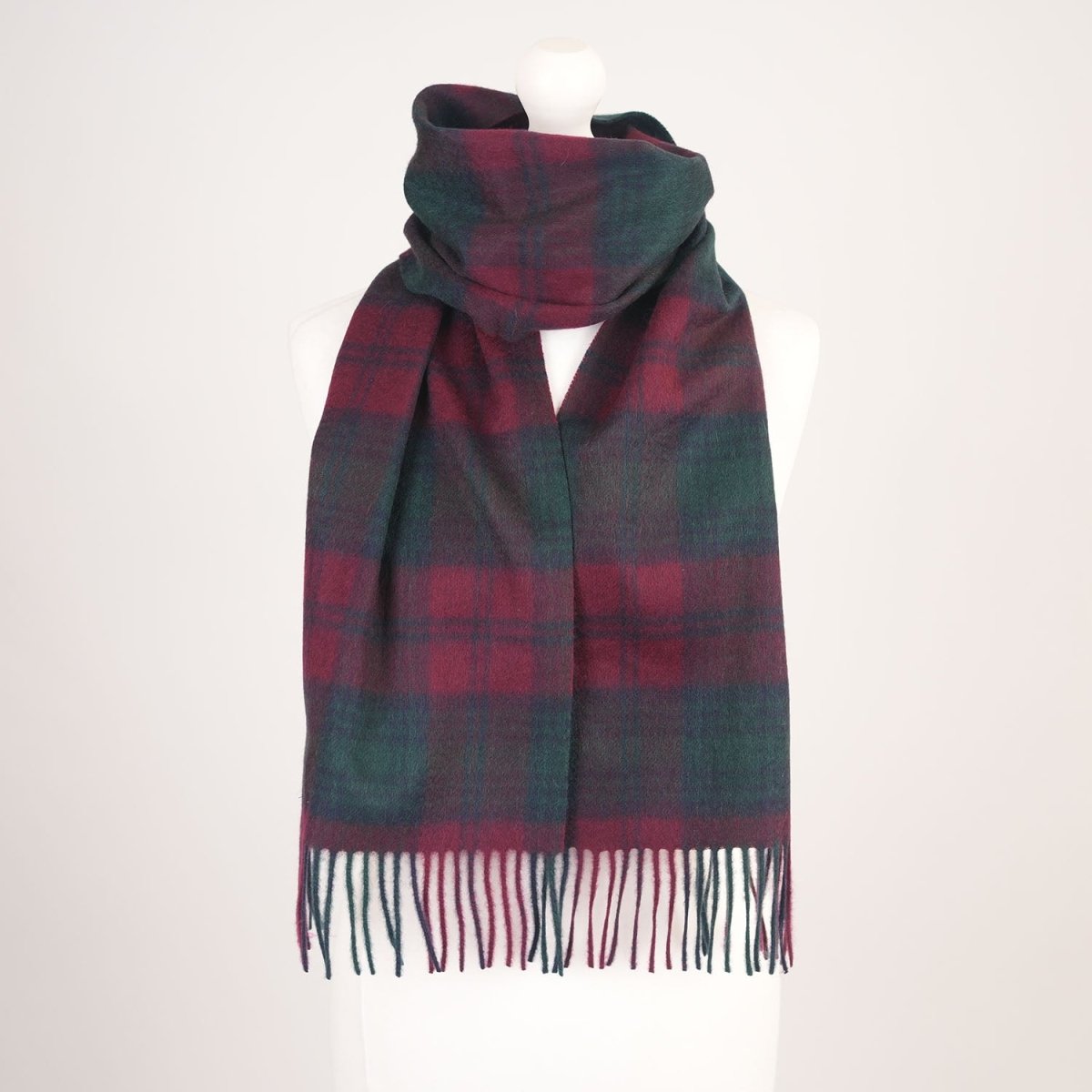 Edinburgh Cashmere Premium Lightweight Scarf - Soft Luxury Wrap - Lindsay - Heritage Of Scotland -