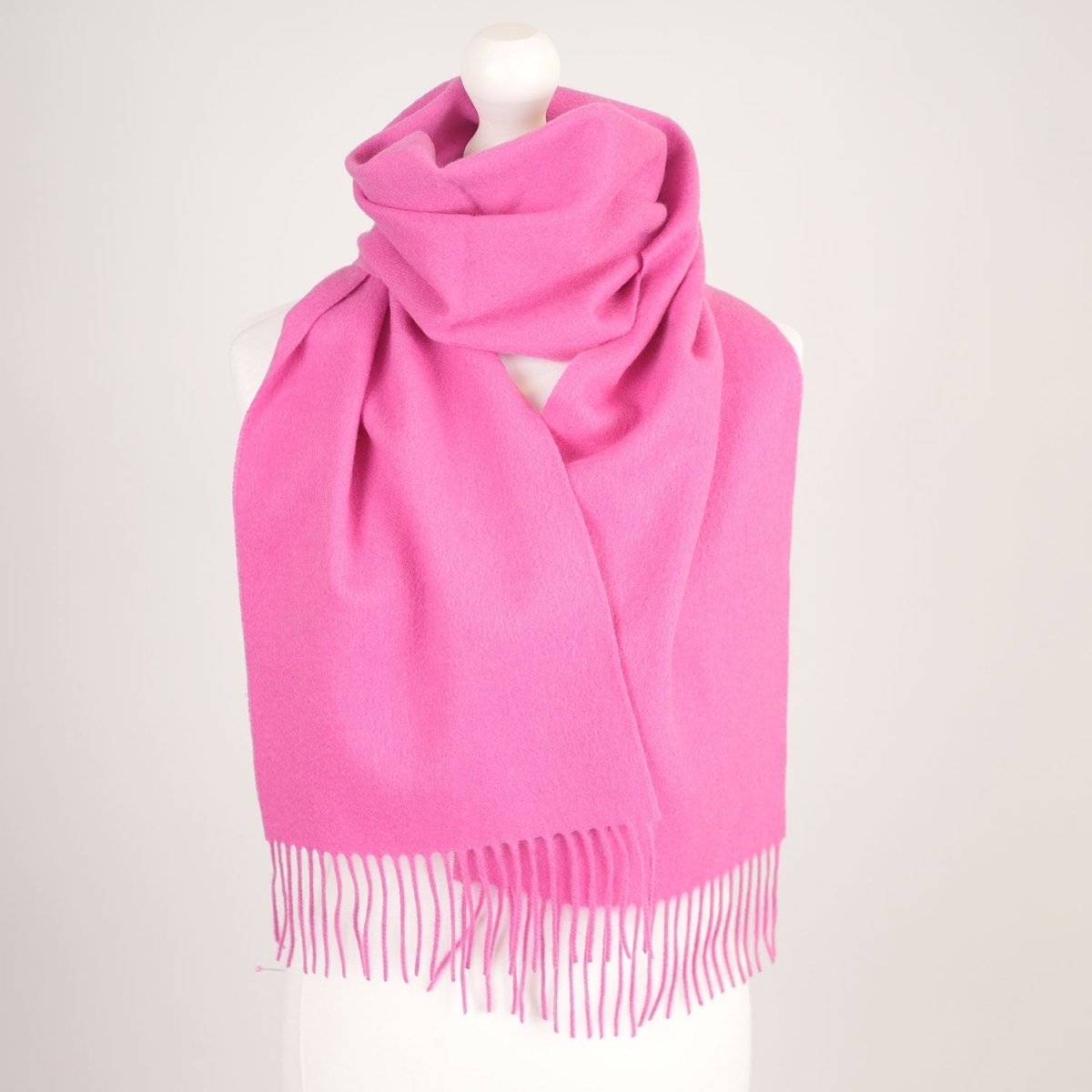 Edinburgh Cashmere Premium Lightweight Scarf - Soft Luxury Wrap - Rosebud Pink - Heritage Of Scotland -