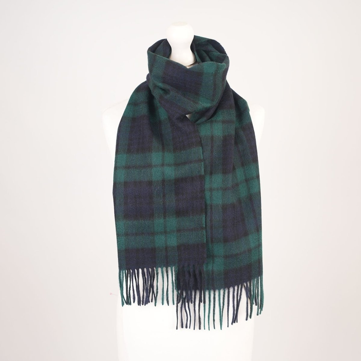 Edinburgh Cashmere Scarf - Black Watch - Heritage Of Scotland -