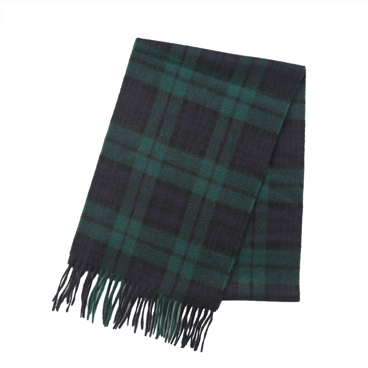 Edinburgh Cashmere Scarf - Black Watch - Heritage Of Scotland -