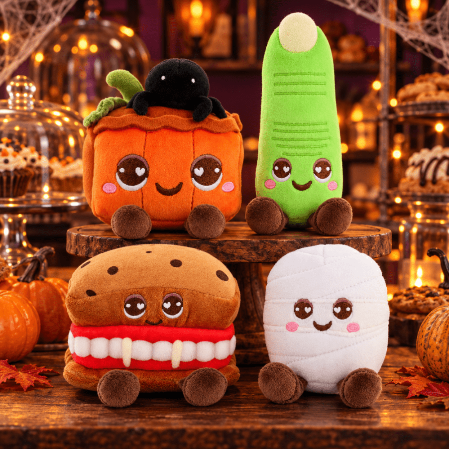 Keel Toys Halloween Bakery Treats Soft Toys - Scented Plush - Frankenstein finger - Heritage Of Scotland -
