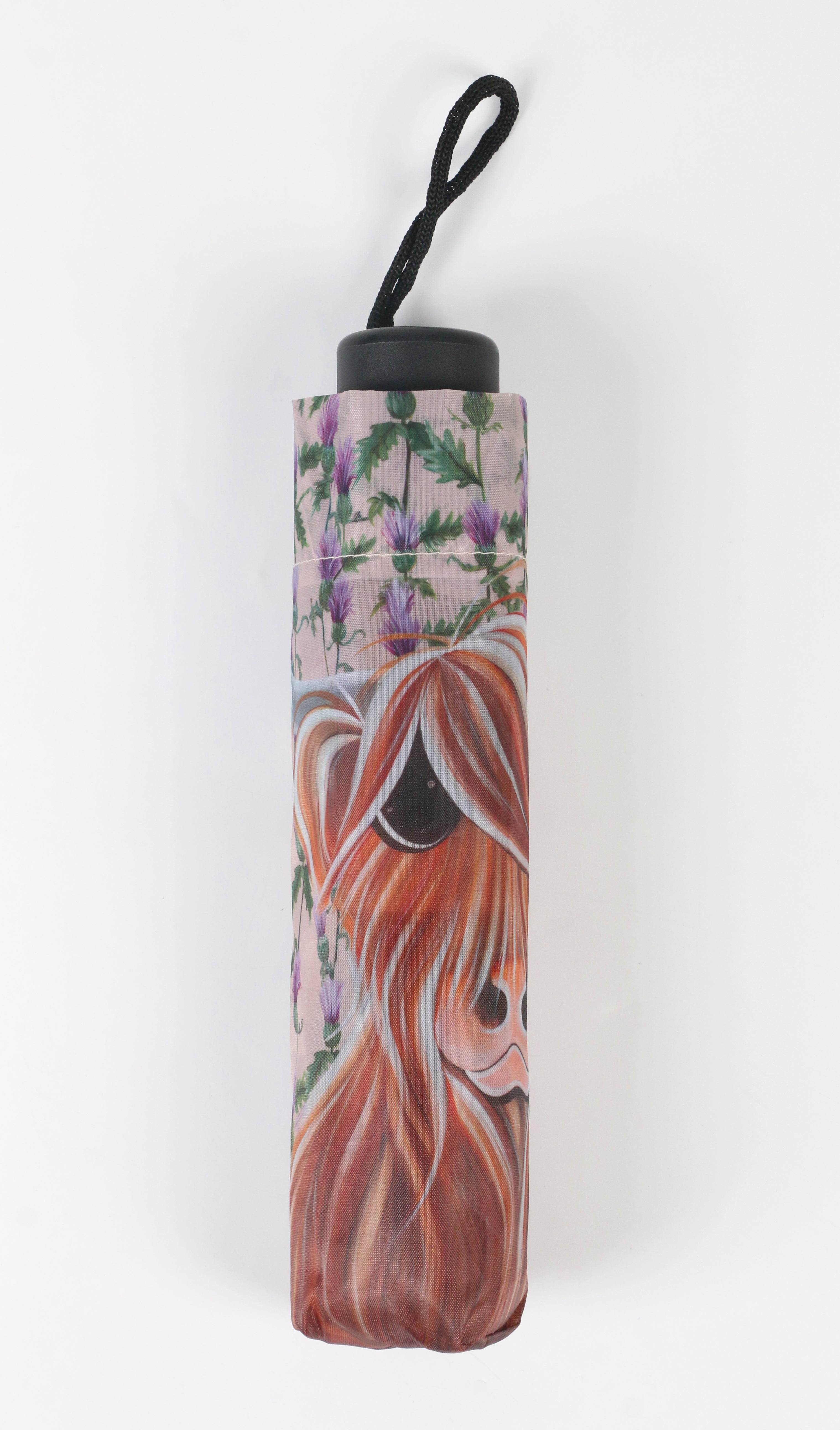 Miss Thistle Folding Umbrella - Heritage Of Scotland - N/A