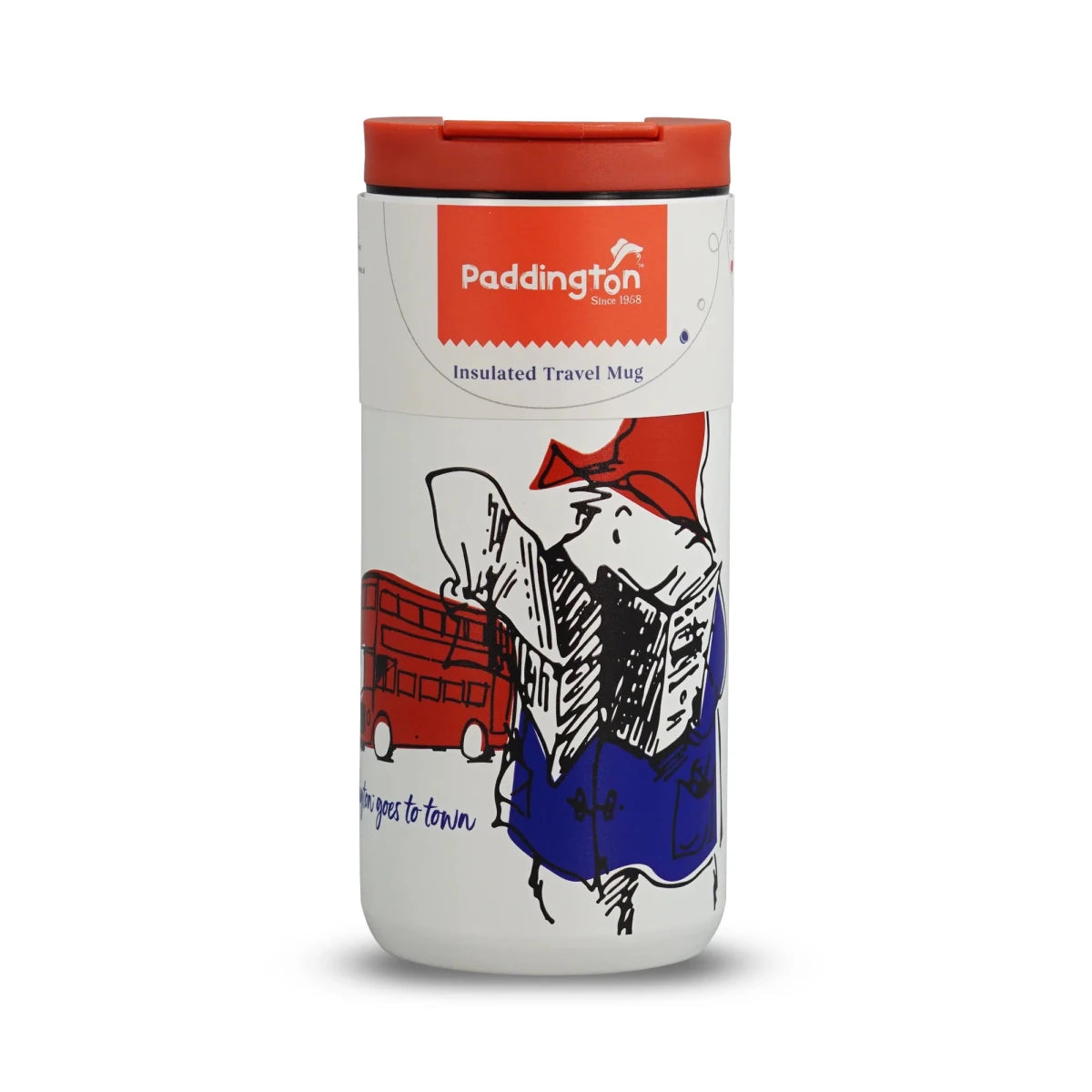 Paddington Bear Adventure Stainless Steel Travel Mug – 350ml - Heritage Of Scotland -