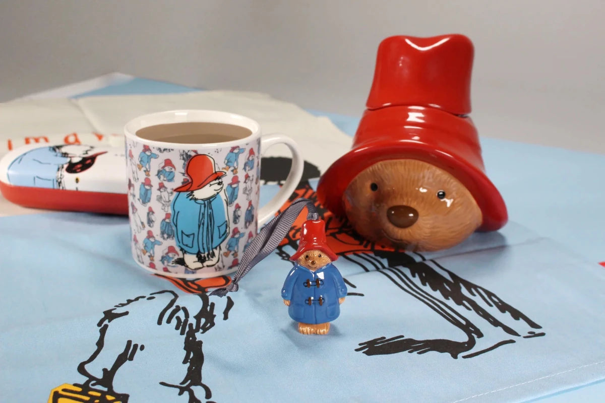 Paddington Bear Ceramic Christmas Hanging Decoration - Heritage Of Scotland -