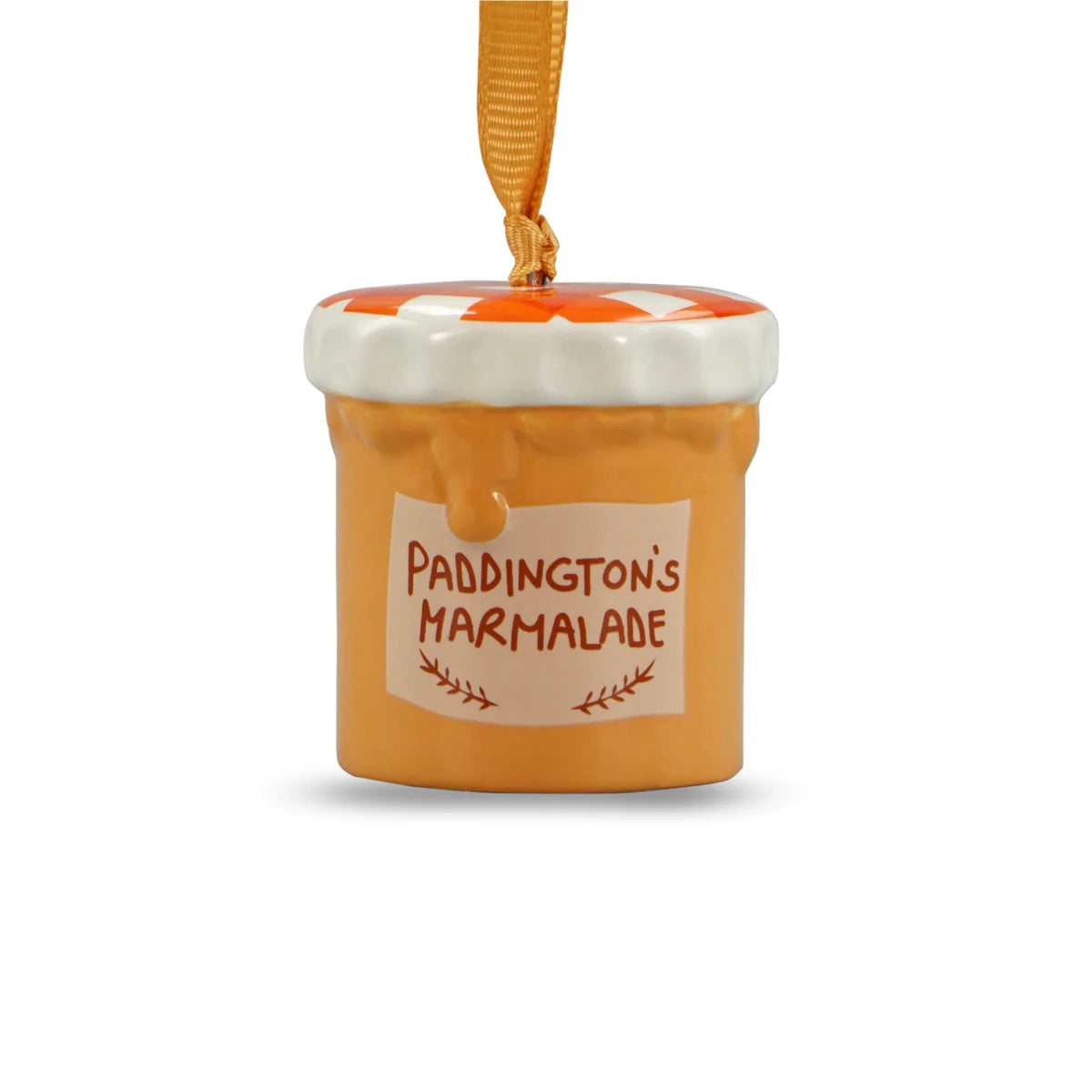 Paddington Bear Marmalade Jar Ceramic Christmas Decoration - Heritage Of Scotland -