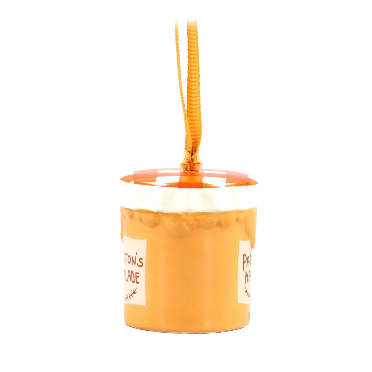 Paddington Bear Marmalade Jar Ceramic Christmas Decoration - Heritage Of Scotland -