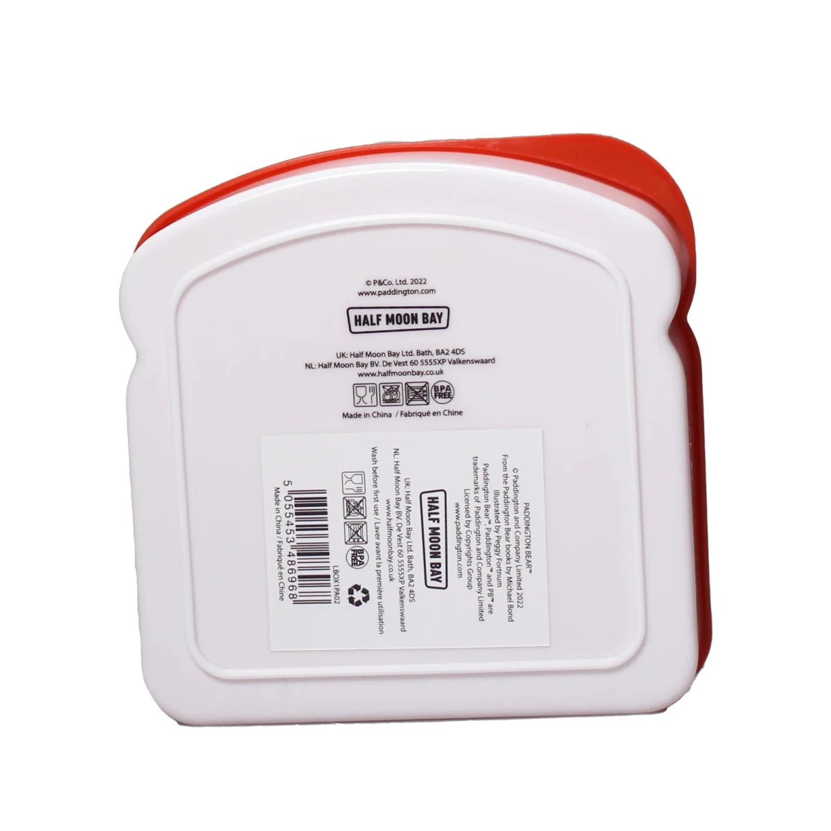 Paddington Bear Marmalade Sandwich Lunch Box – BPA-Free - Heritage Of Scotland -