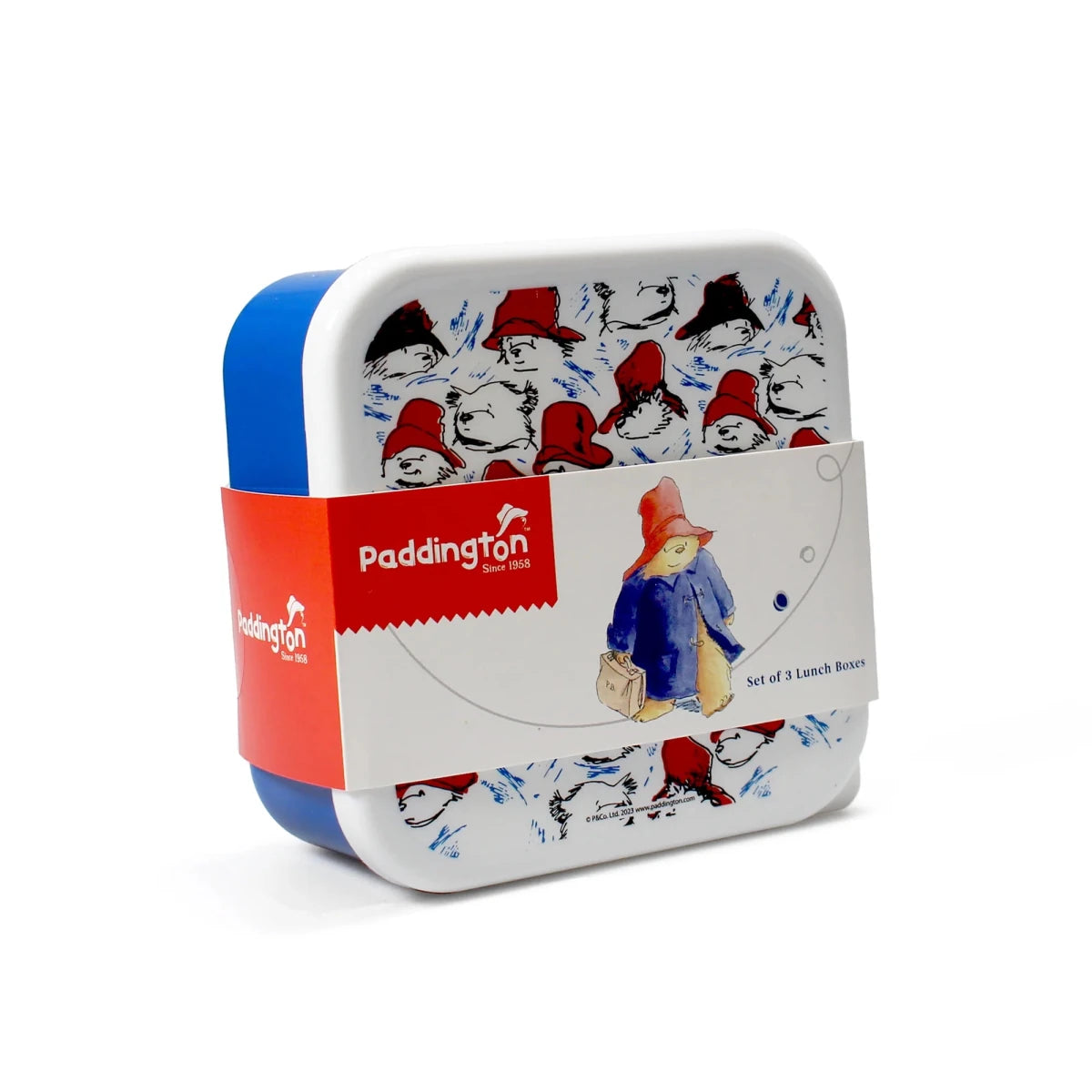 Paddington Bear Nesting Snack Boxes – Set of 3 - Heritage Of Scotland -