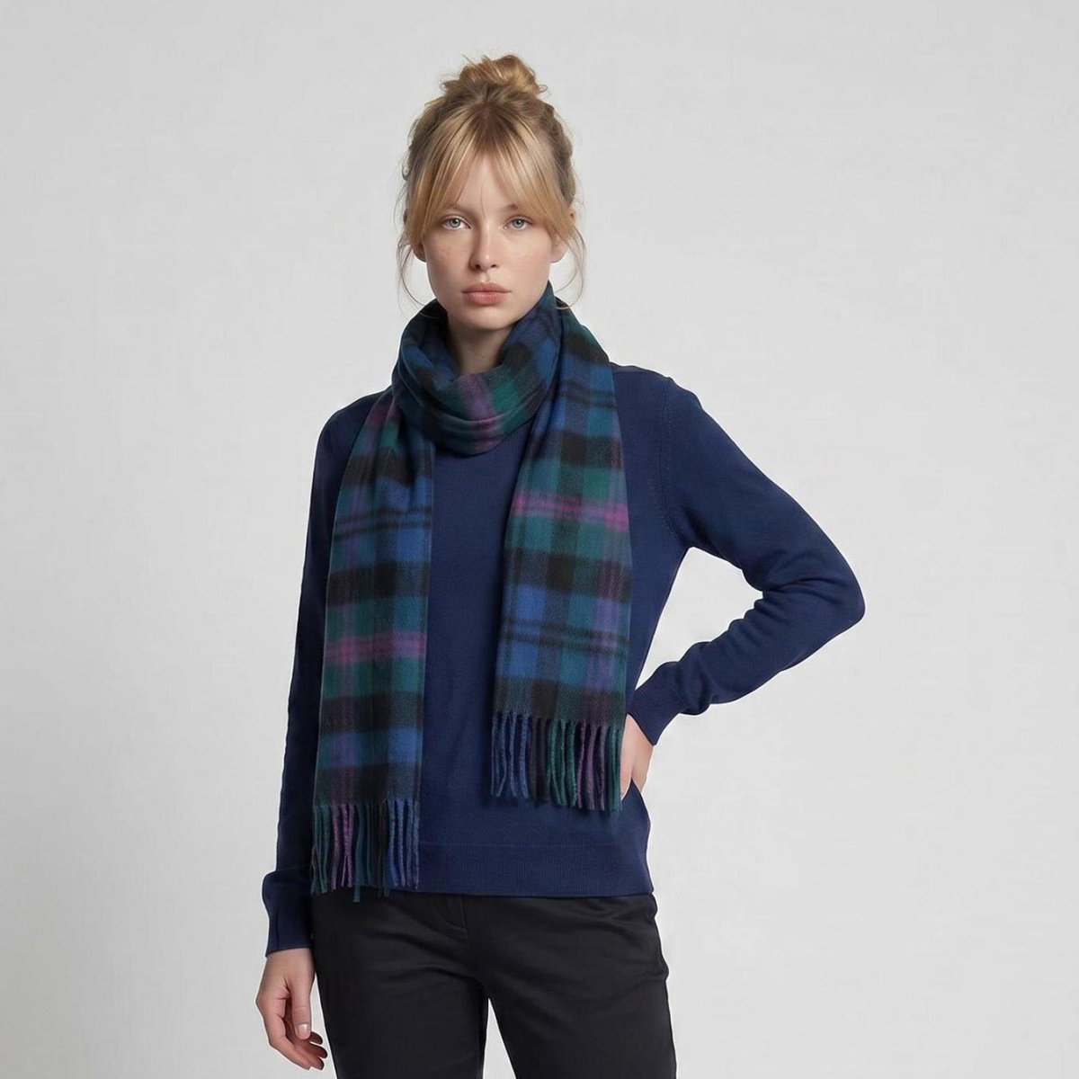 Tartan of Scotland 100% Pure New Wool Clan Scarf - Baird - Heritage Of Scotland -