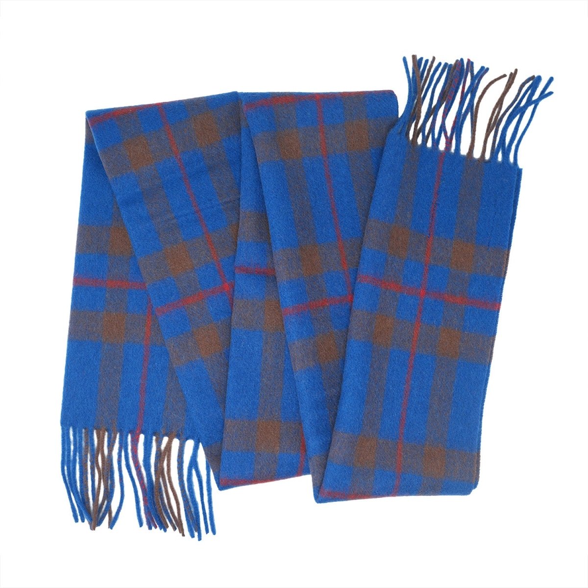 Tartan of Scotland 100% Pure New Wool Clan Scarf - Elliot - Heritage Of Scotland -