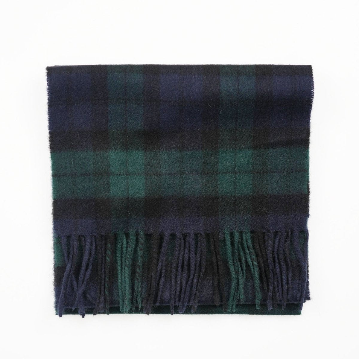 Tartan Weaving Mill 100% Pure Cashmere Scarf - Made in Scotland - Black Watch - Heritage Of Scotland -