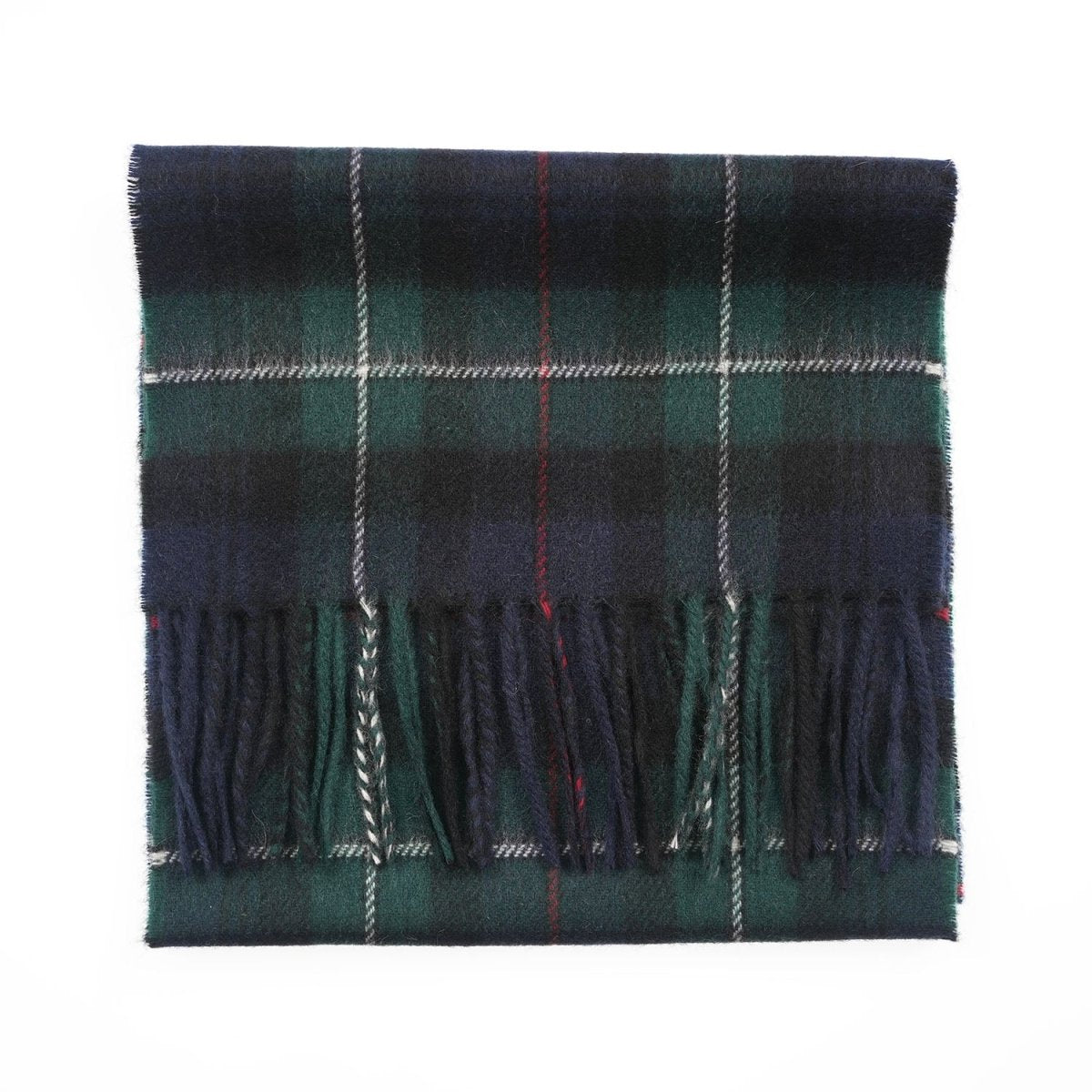 Tartan Weaving Mill 100% Pure Cashmere Scarf - Made in Scotland - MacKenzie - Heritage Of Scotland -