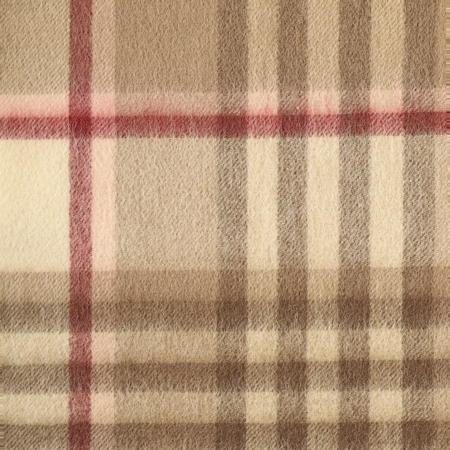 Edinburgh 100% Lambswool Scarf Chequer Shrimp (24530) - Heritage Of Scotland - CHEQUER SHRIMP (24530)