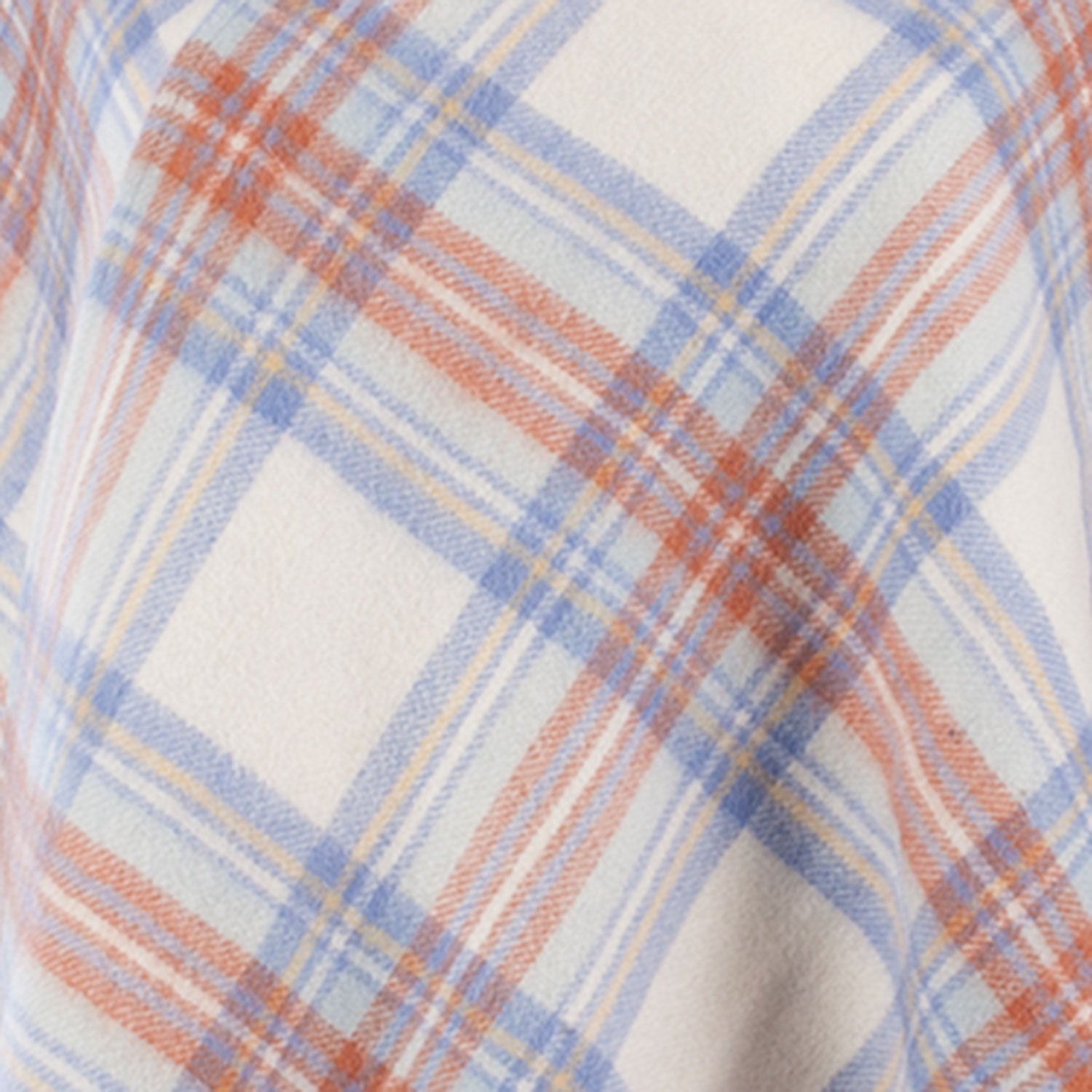 Edinburgh Lambswool Mini Cape Stewart Muted Blue - Heritage Of Scotland - STEWART MUTED BLUE