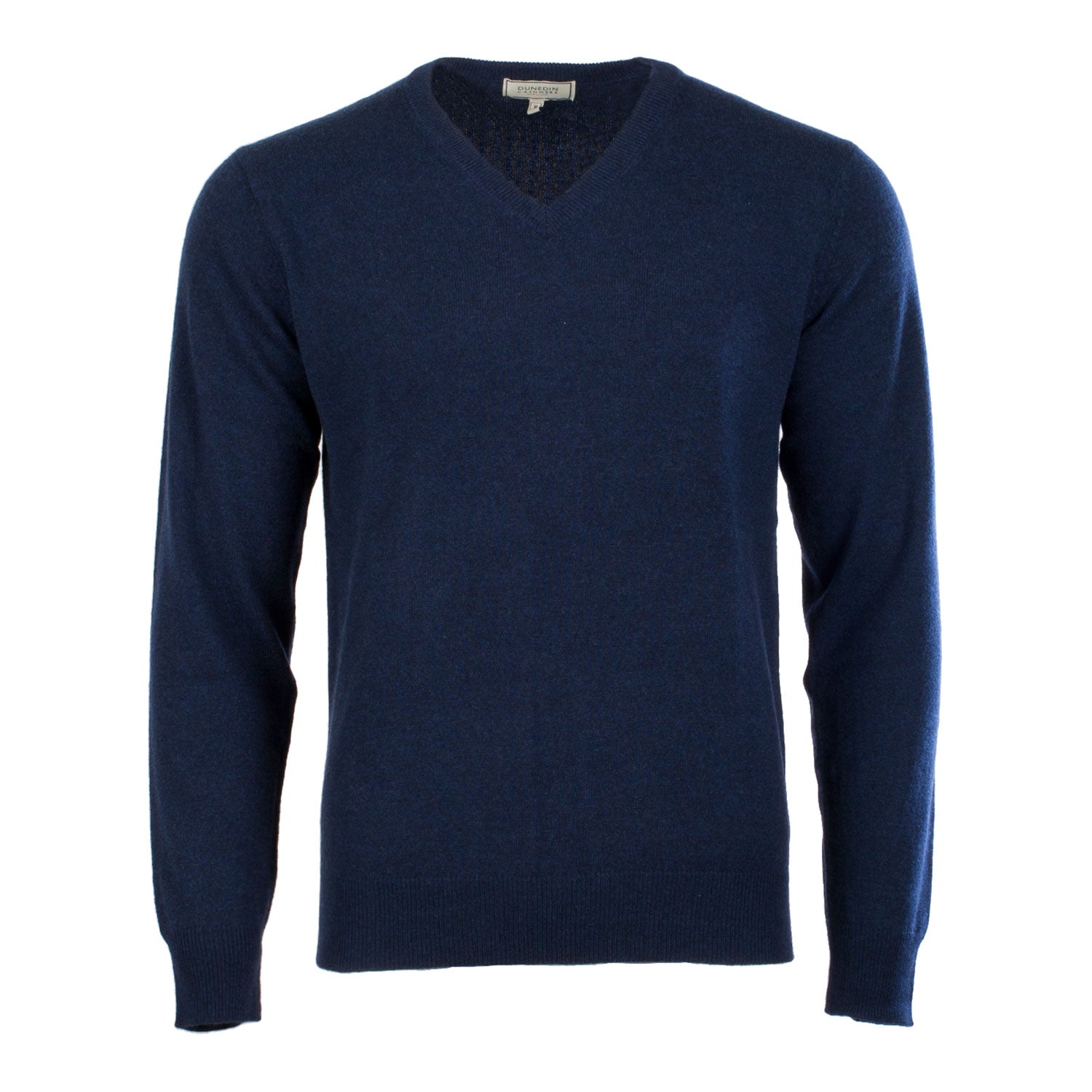 Men's Dunedin Cashmere 100% Cashmere V Cosmos - Heritage Of Scotland - COSMOS