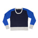 100% Cashmere Alex Crew Neck Navy Mix - Heritage Of Scotland - NAVY MIX