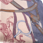 100% Cashmere Cape Belt Design - TOAST NAVY / 127 X 127 - Heritage Of Scotland -