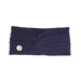 100% Cashmere Georgie Headband Navy - Heritage Of Scotland - NAVY