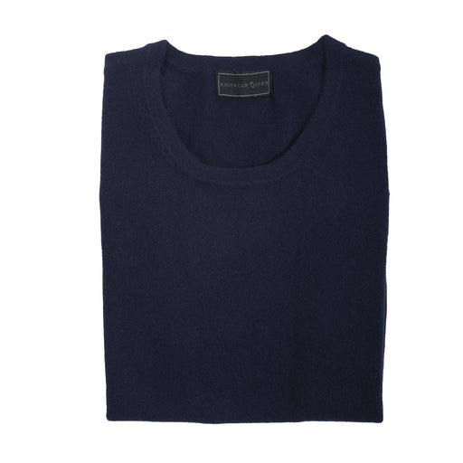 100% Cashmere Hannah Tank Navy - Heritage Of Scotland - NAVY