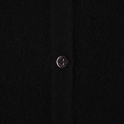 100% Cashmere Ladies NEW Crew Cardigan Black - Heritage Of Scotland - XS