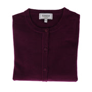 100% Cashmere Ladies NEW Crew Cardigan Eminence - Heritage Of Scotland - XS