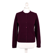 100% Cashmere Ladies NEW Crew Cardigan Eminence - Heritage Of Scotland - XS