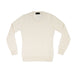 100% Cashmere Millie Crew Neck Cloud - Heritage Of Scotland - CLOUD