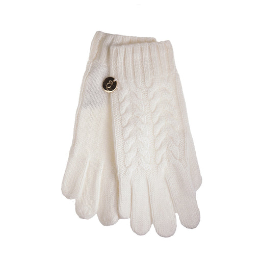 100% Cashmere New Georgie Glove Cloud - Heritage Of Scotland - CLOUD