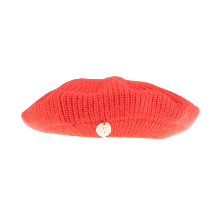 100% Cashmere Paris Beret Crimson - Heritage Of Scotland - CRIMSON