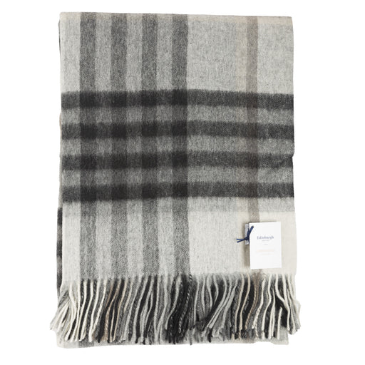 100% Lambswool Blanket Buchanan Natural - Heritage Of Scotland - BUCHANAN NATURAL