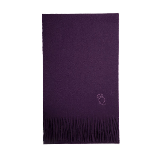 100% Lambswool Ladies Plain Scarf Napa Purple - Heritage Of Scotland - NAPA PURPLE