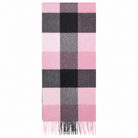 100% Lambswool Wide Scarf Soft Unisex Winter Wrap Heritage of Scotland - 3 SQUARE PINK - Heritage Of Scotland -