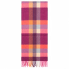 100% Lambswool Wide Scarf Soft Unisex Winter Wrap Heritage of Scotland - Galaxy Check - Heritage Of Scotland -