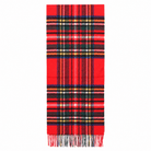 100% Lambswool Wide Scarf Soft Unisex Winter Wrap Heritage of Scotland - Stewart Royal - Heritage Of Scotland -