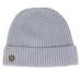 100% Luxury Cashmere Rib Turn - Up Hat Moonblue - Heritage Of Scotland - MOONBLUE