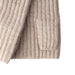 100% Luxury Cashmere Rib Wristlets Lightweight Beige - Heritage Of Scotland - LIGHTWEIGHT BEIGE