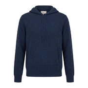 100% Merino Wool Hoodie with Pouch Pocket - COSMOS - Heritage Of Scotland - S