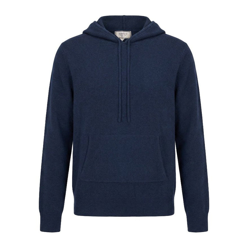 100% Merino Wool Hoodie with Pouch Pocket - COSMOS - Heritage Of Scotland - S