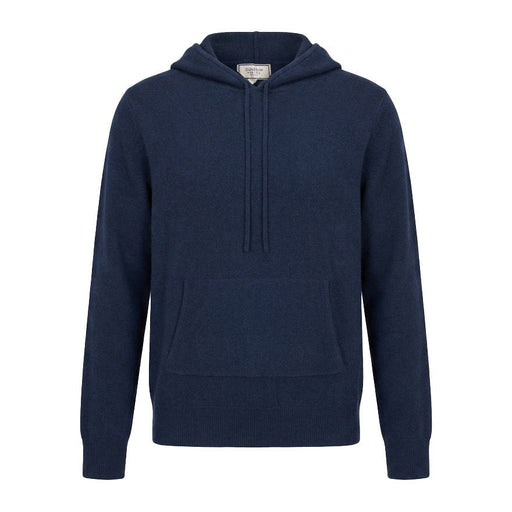 100% Merino Wool Hoodie with Pouch Pocket - COSMOS - Heritage Of Scotland - S