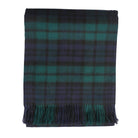 100% Pure Lambswool Blanket Throw – Luxury Soft Warm Wool Blanket - Home Décor - BLACK WATCH - Heritage Of Scotland -