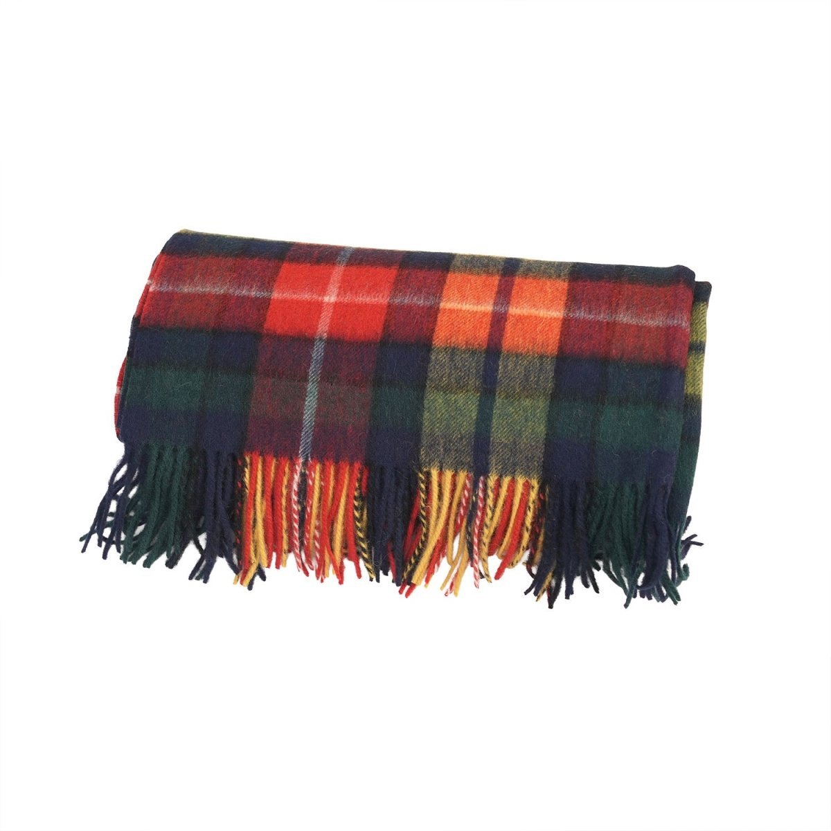 100% Pure Lambswool Blanket Throw – Luxury Soft Warm Wool Blanket - Home Décor - BUCHANAN MODERN - Heritage Of Scotland -