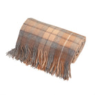 100% Pure Lambswool Blanket Throw – Luxury Soft Warm Wool Blanket - Home Décor - Buchanan Natural - Heritage Of Scotland -