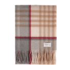 100% Pure Lambswool Blanket Throw – Luxury Soft Warm Wool Blanket - Home Décor - CHEQUER TART - Heritage Of Scotland -