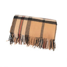 100% Pure Lambswool Blanket Throw – Luxury Soft Warm Wool Blanket - Home Décor - EXPLODED THOMSON CAMEL - Heritage Of Scotland -