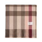 100% Pure Lambswool Blanket Throw – Luxury Soft Warm Wool Blanket - Home Décor - GIANT CHEQUE - Heritage Of Scotland -