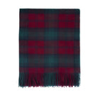 100% Pure Lambswool Blanket Throw – Luxury Soft Warm Wool Blanket - Home Décor - LINDSAY - Heritage Of Scotland -