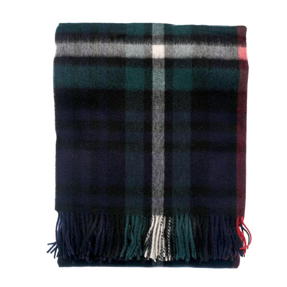 100% Pure Lambswool Blanket Throw – Luxury Soft Warm Wool Blanket - Home Décor - MACKENZIE - Heritage Of Scotland -